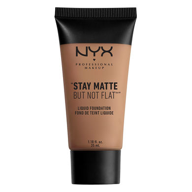 NYX Stay Matte But Not Flat Liquid Foundation product packaging